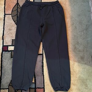 Emporio Armani Men Black Sweatpants (Size: M)